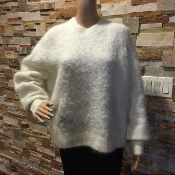 ALLSAINTS Vortex Alpaca Blend Sweater - Picture 1 of 14